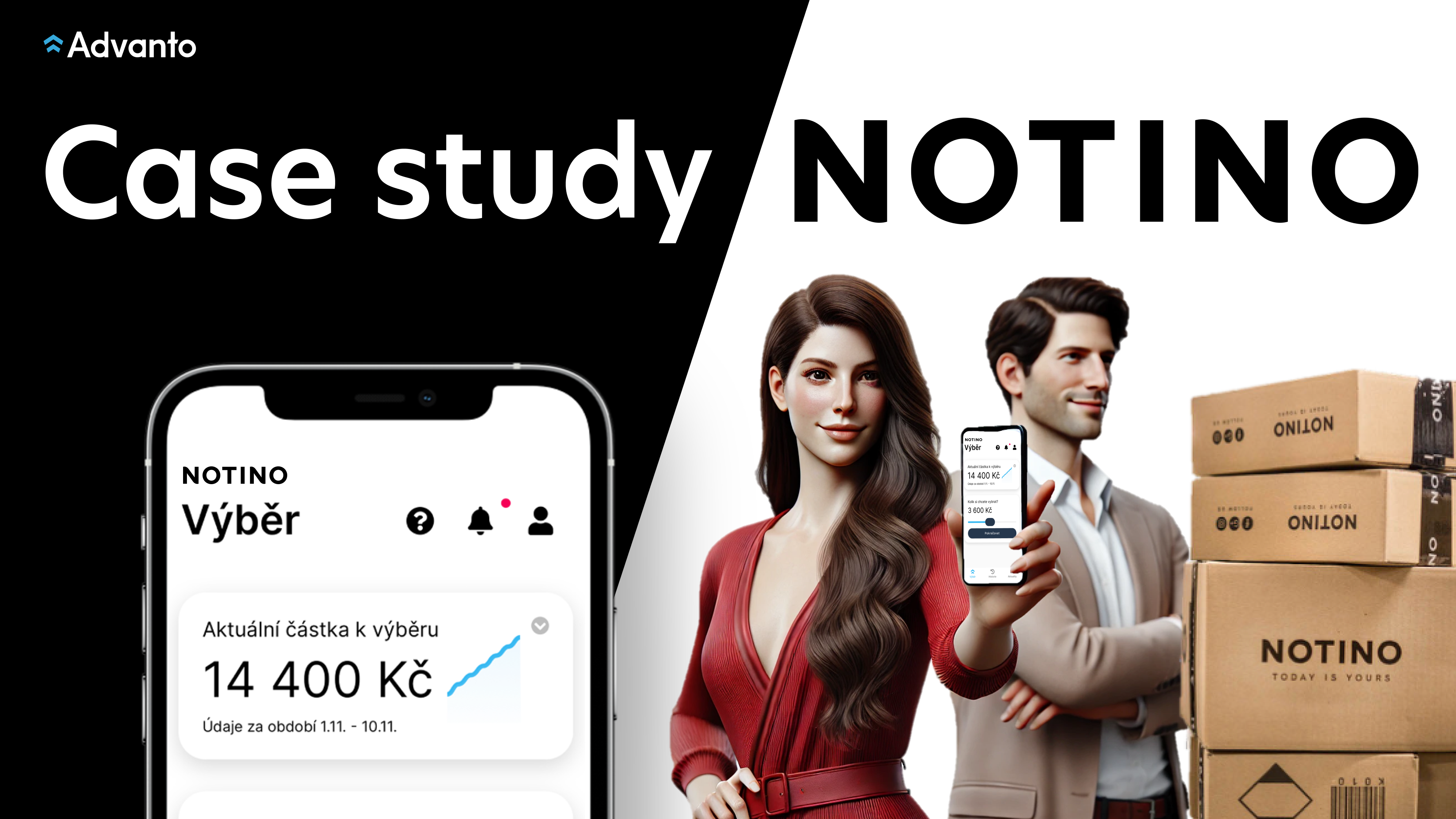 Case study NOTINO: Jak díky Výplatě kdykoliv zrychlit nábor a zvýšit spokojenost zaměstnanců
